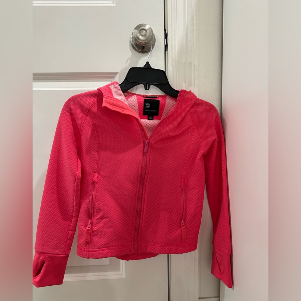 Girls all in motion jacket size S